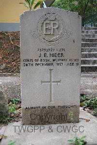 Hong Kong Cemetery - Hider, John Edward